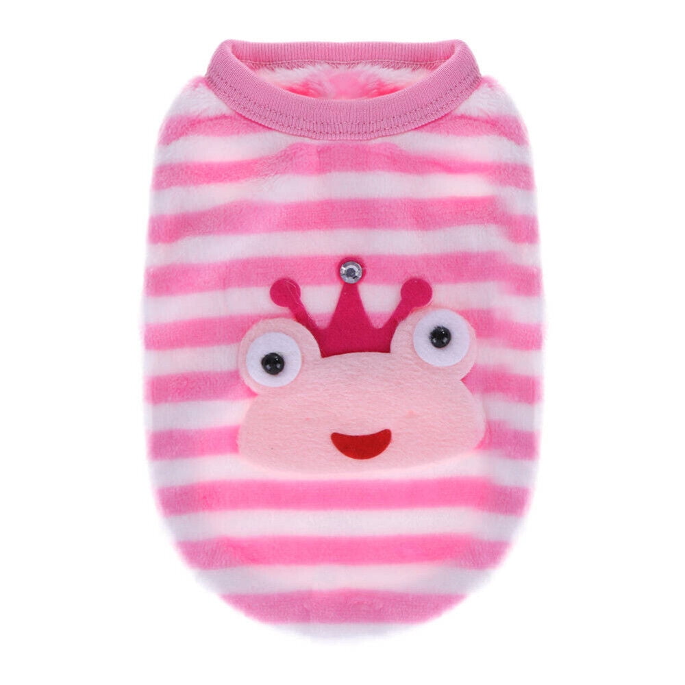 XXXS/XXS/XS/S Cute Teacup Dog Clothes Puppy Vest Coral Soft Girl Dog