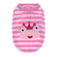 thumbnail image 1 of XXXS/XXS/XS/S Cute Teacup Dog Clothes Puppy Vest Coral Soft Girl Dog Clothing, 1 of 13