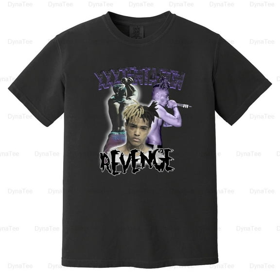 XXXTENTACION, Revenge, Graphic, Rap, Artist, Dark, HipHop, Fan, Style Comfort Color T-Shirt V41311 Unisex, up to 4XL