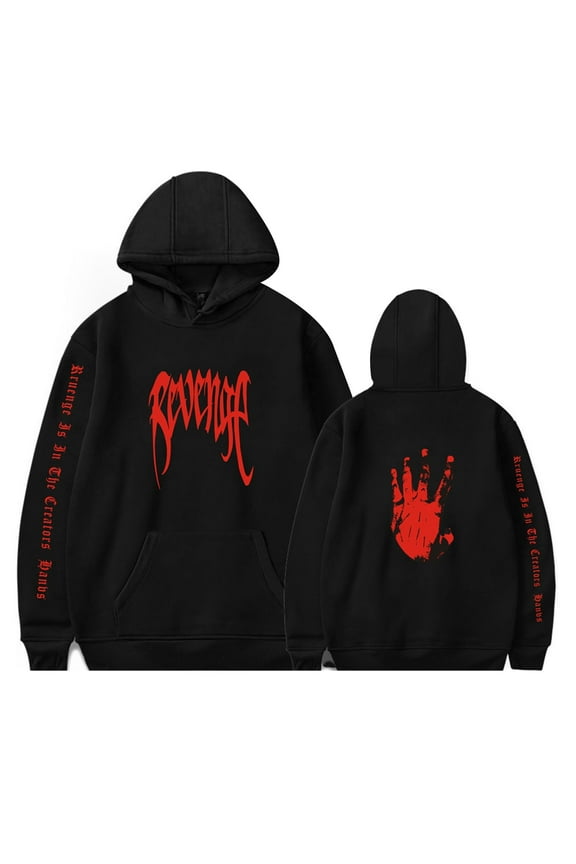 XXXTentacion Hoodie Hip Hop Gothic Graphic Pullover Rapper XXXTentacion Casual Streetwear Unisex Sweatshirt