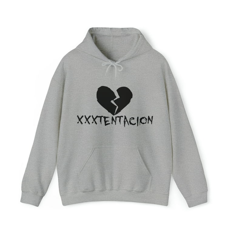 Xxxtentacion store grey hoodie