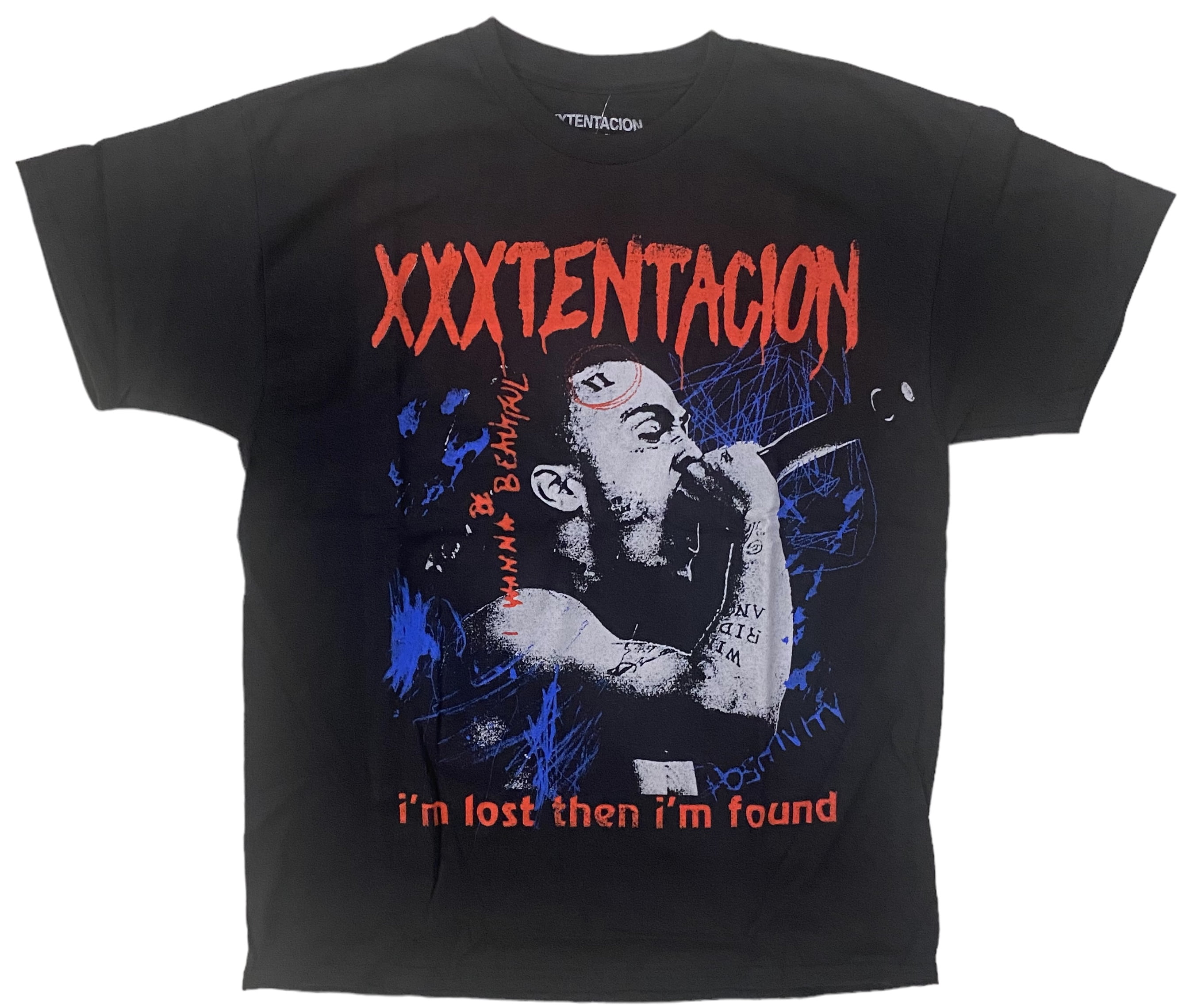 XXXTentacion Men's Official Merchandise I'm Lost Then I'm Found