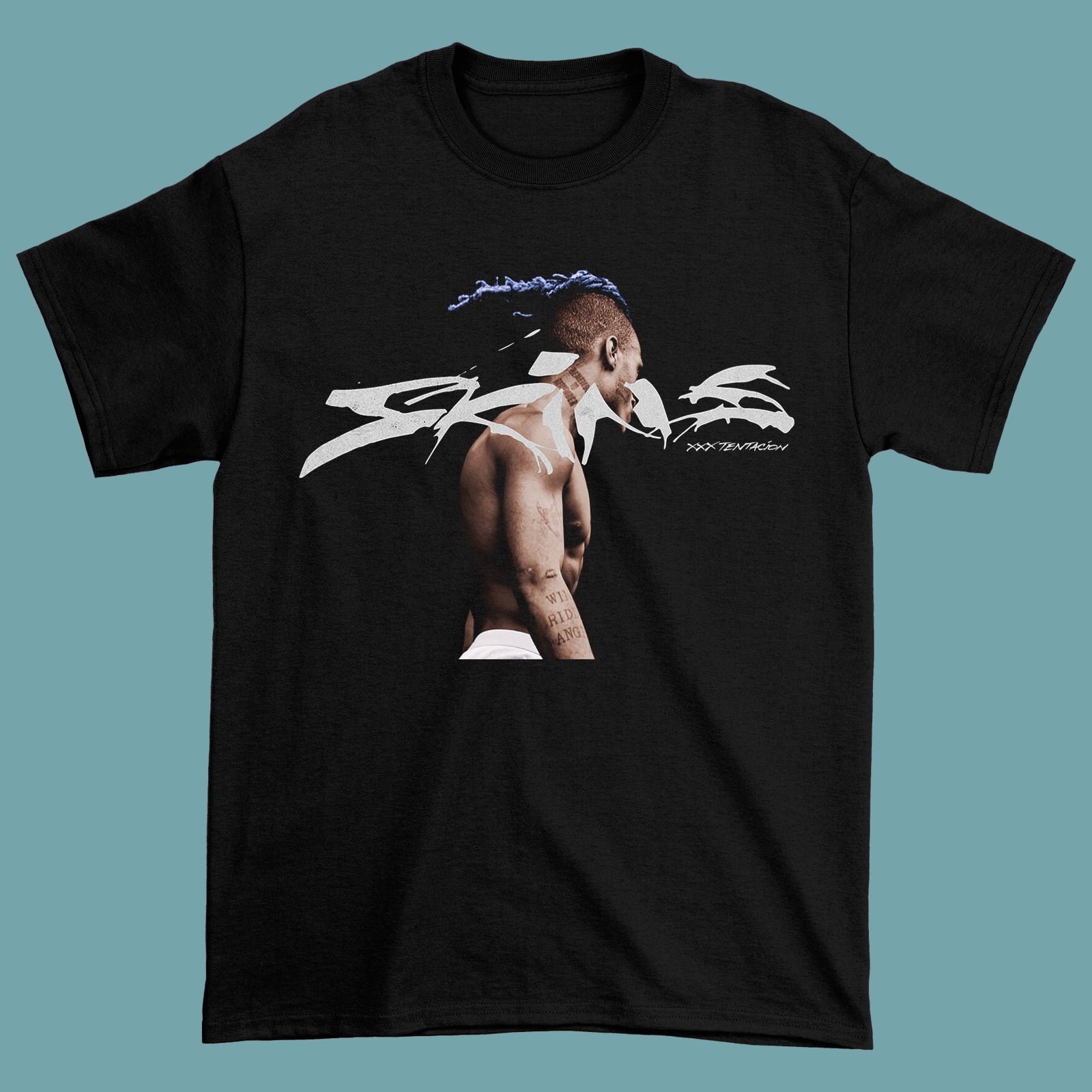Tシャツ・カットソー XXXTentacion Official What Is Real T-Shirt XXXTentacion Rapper Memorial Men T-Shirt Black Unisex 100