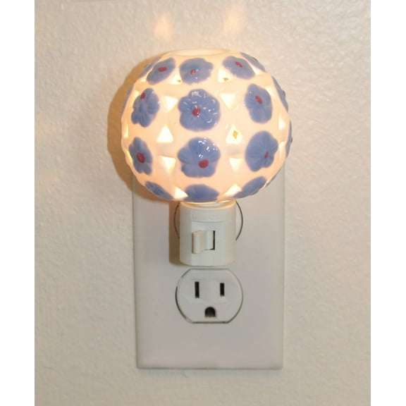 XXXXX Ceramic Plug-in Night Light Home Decor Birthday Housewarming