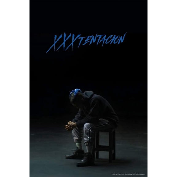 XXXtentacion Poster Bad Vibes Forever XXX 17 Album Art Skins Trap Music Aesthetic XXXtenations Merch XXtentacion Tapestry Cool Wall Art Print Poster 12x18