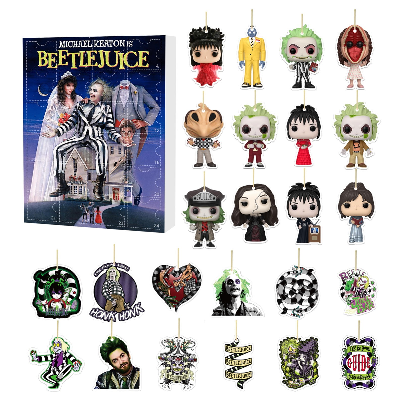 XXYoung Halloween Home 2024 Halloween Wiggy Countdown Calendar