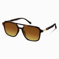 thumbnail image 1 of Aviator Sunglasses for Women Men Fashion Square Womens Sunglasses UV400 Protection Shades(Leopard/Brown), 1 of 6