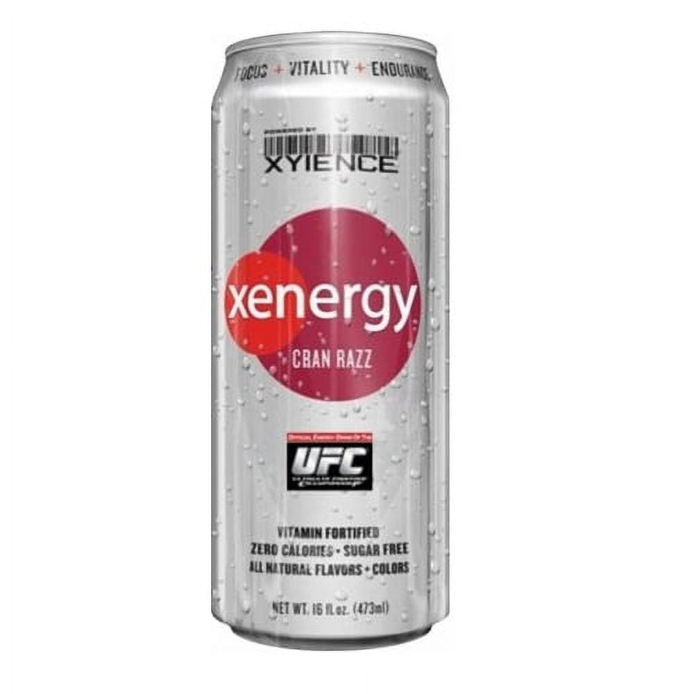 XXyience Cran Razz Energy Drink 16 Fl. Oz. Cans - Pack of 12 XXyience Cran Razz Energy Drink 16 Fl. Oz. Cans - Pack of 12