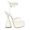 thumbnail image 1 of XY London Womens Celeste Cylindrical Peep Toe High Heels, 1 of 5