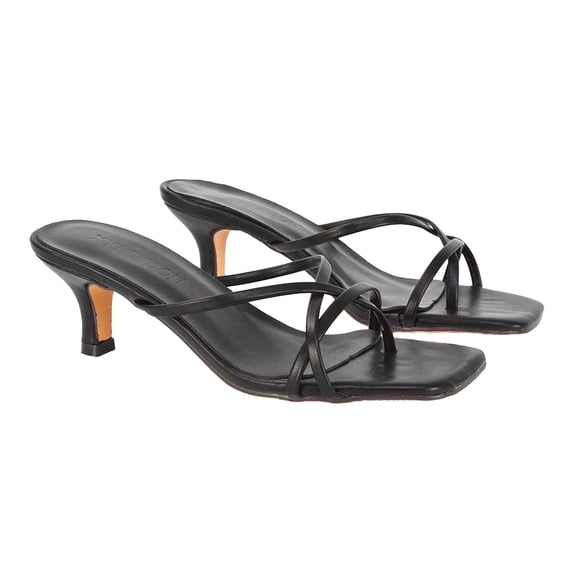 XY London Womens Dream Kitten Heel Mules