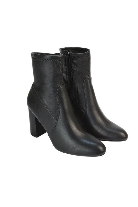 Womens Harleigh Stretch High Rise Sock Ankle Boots