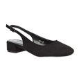 thumbnail image 1 of XY London Womens Jilly Sling Back Low Block Heel Court Shoes, 1 of 5