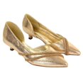 thumbnail image 1 of XY London Womens Kirsty Rhinestone Kitten Heel Court Pumps, 1 of 5