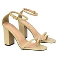 thumbnail image 1 of XY London Womens Liana Strappy High Block Heel Sandals, 1 of 5