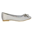 thumbnail image 1 of XY London Womens Rory Diamante Slip-on Bow Ballerina Flats, 1 of 4