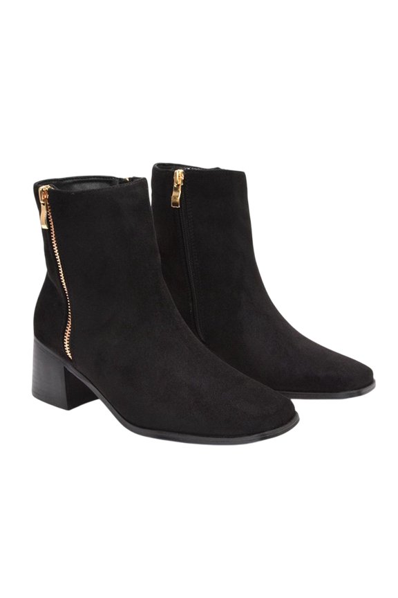 Womens Willow Square Toe Ankle Boots