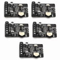 XY-P15W Stereo Bluetooth 5.0 Digital Amplifier Module, 12V/24V, 10W-20W ...