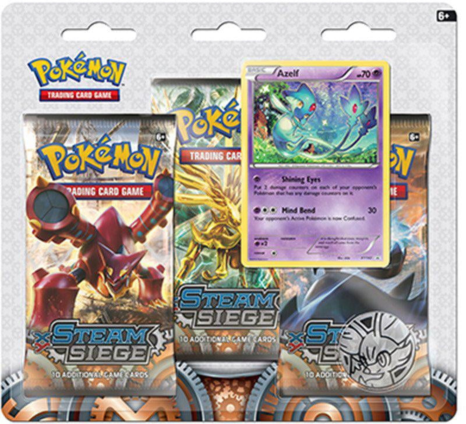 Code Card - Steam Siege Collectible Pin 3 Pack Blister [Shiny Mega Gardevoir]  - XY - Steam Siege - Pokemon