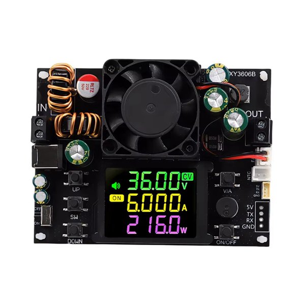 XY3606B 216W CNC Adjustable Voltage Regulator Power Supply DC Buck Boost Converter Voltage/Current Step-Down Module