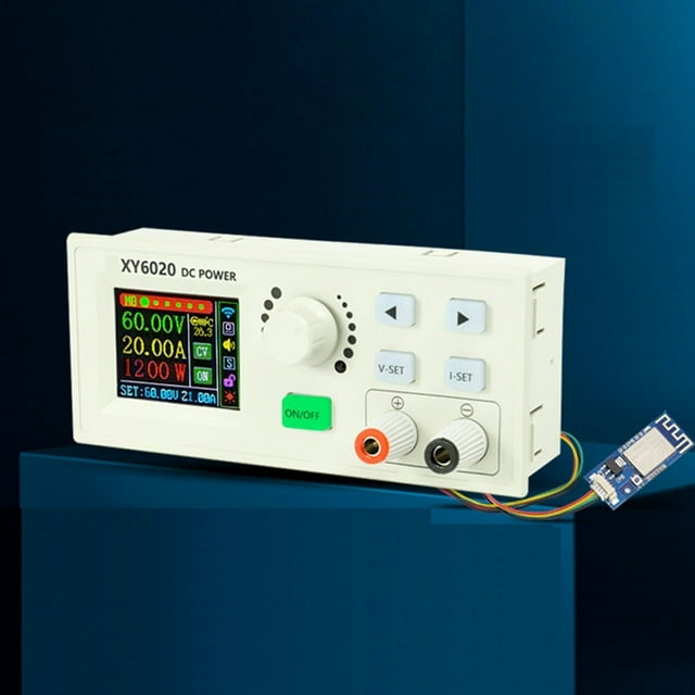XY6020 CNC Adjustable DC Regulated Power Supply CV CC 20A/1200W Step
