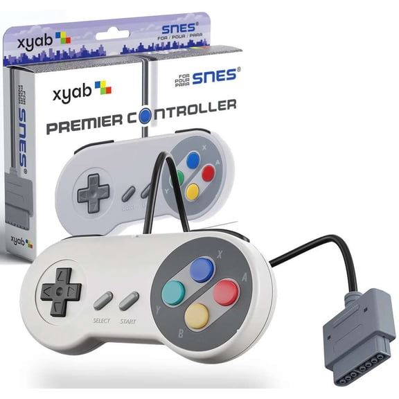 XYAB Nintendo Premier Controller Wired Controller [for SNES]