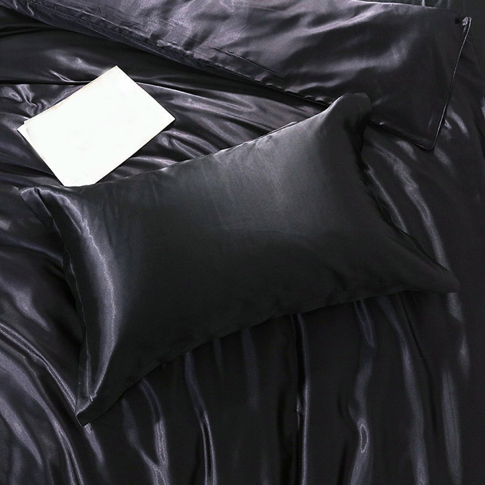 XYAIYT Silk Pillow Cases 1 Pack Soft Breathable Pillow Covers for Bed