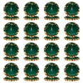 thumbnail image 1 of XYAIYT 16 Pack Christmas Dinner Set Thanksgiving Plates Holiday Plates Disposable Sturdy Tableware for Holiday Meals and Parties 2in Green, 1 of 4