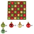 thumbnail image 1 of XYAIYT 36 Pack Christmas Decorations Christmas Ornaments Shatterproof Ornaments Plastic Ball Tree Ornaments Hanging Baubles for Wreaths Garlands Table Centerpiece Parties Multicolor, 1 of 4