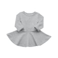 thumbnail image 1 of XYAIYT Baby Girls Casual Dresses Comfy Loose Long Sleeve Ruffle Dress Children Fall Winter Clothes, 1 of 5