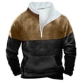 thumbnail image 1 of XYAIYT Big and Tall Sweatshirt for Mens Lightweight Comfy Soft Long Sleeve Pullover Top Color Block Sweatshirts, 1 of 3