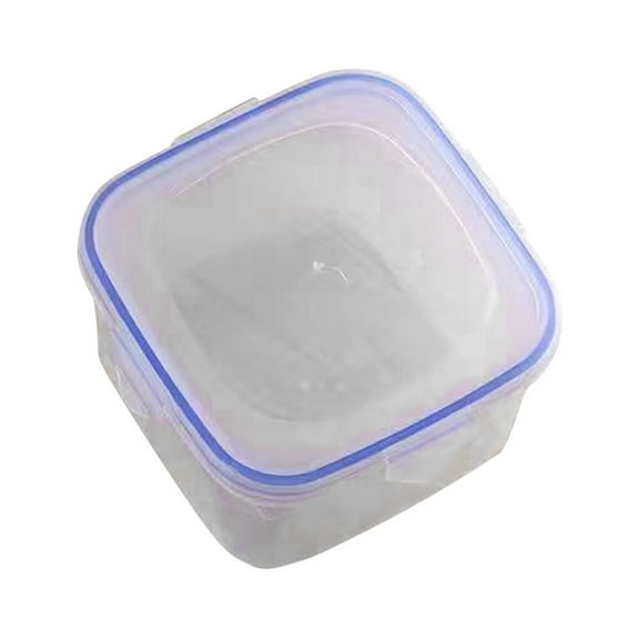 XYAIYT Food Storage Container, 700ml Water Proof Portable Transparent Storage Organizer for Office Home, Good Sealed Dirt-resistant Microwaveable Storage Box