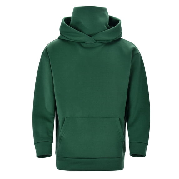 XYAIYT Hooded Sweatshirts for Mens Basic Solid Color Long Sleeve Hoodies Oversiezd Casual Loose Pullover Top