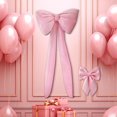thumbnail image 1 of XYAIYT Large Bow Wedding Decor Party Event Arrangement Background Wall Decoration Pack Versatile Elegant Design Easy Install Suit for Weddings Parties Birthdays, 1 of 5