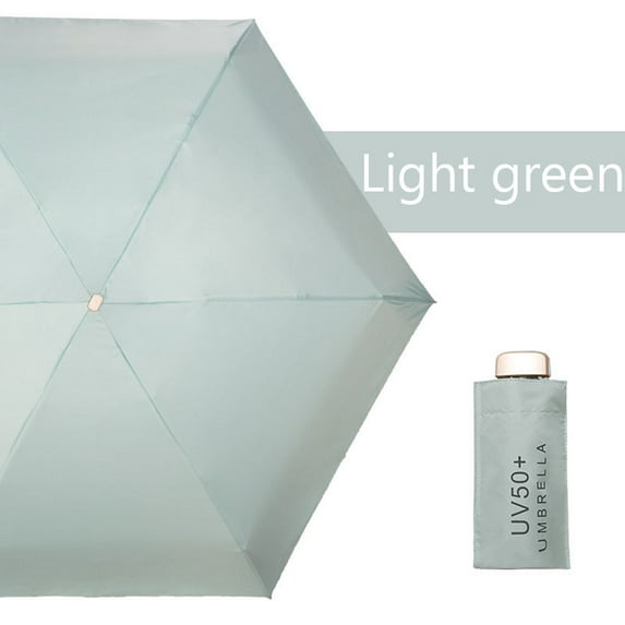 XYAIYT Lightweight Folding Travel Umbrella Compact Design with Anodized Aluminum Alloy for Durability Portable Sun Protection for Backpack Purse Suitcase Suit Gift for All Ages