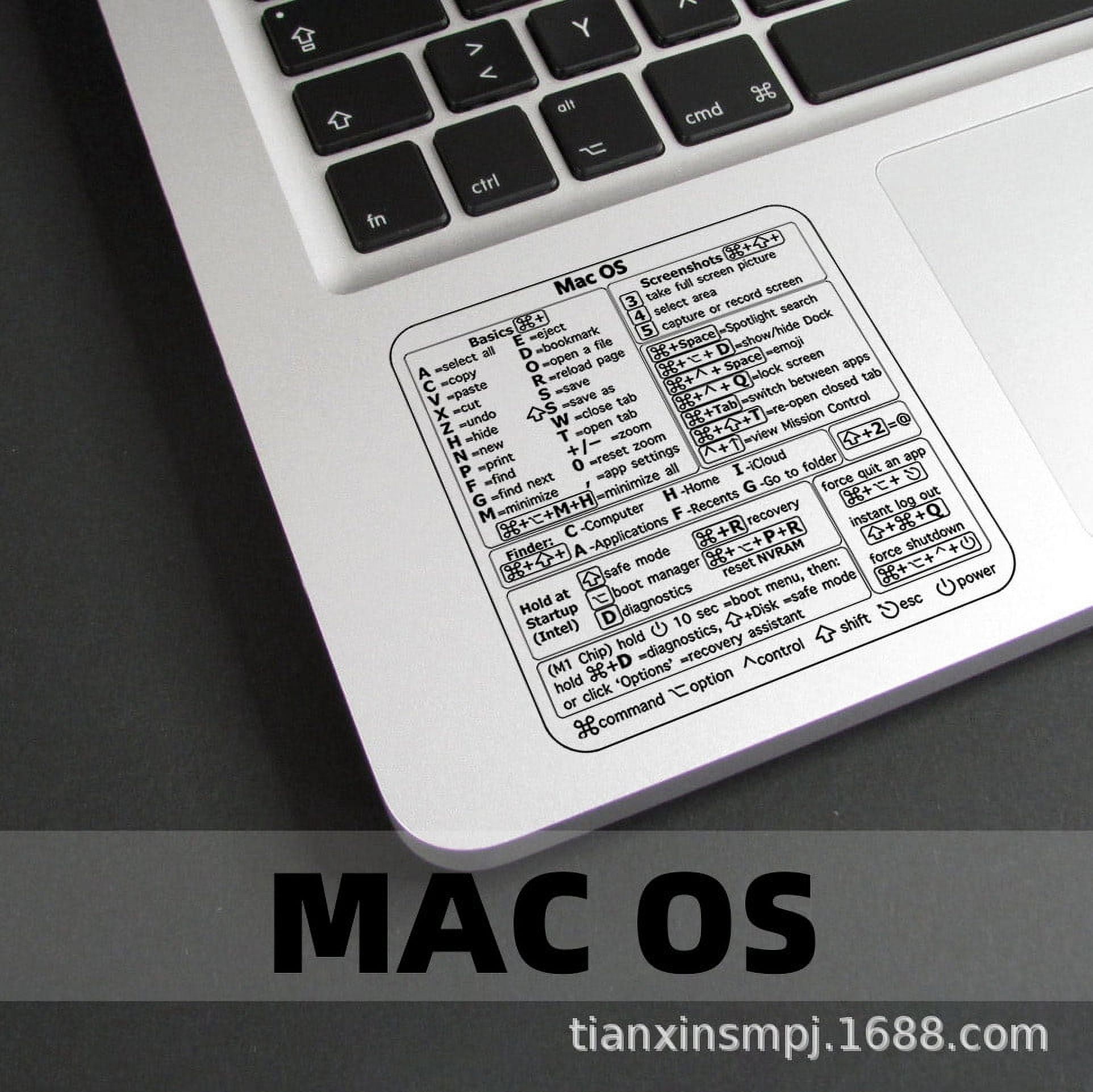 Operating System Sticker XYAIYT Long Lasting Shortcut Keyboard Sticker Easy to Apply No Remnant ...