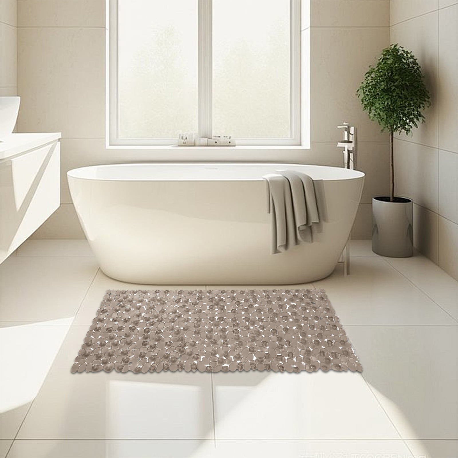 XYAIYT Non Slip PVC Floor Mat with Design for Bathroom and Swimming ...