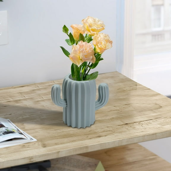 XYAIYT Plastic Vase For Weddings Events Offices Home Decoration Fall Holiday Decorations Elegant Style For Floral Arrangements Modern Display Suit Gift Thanksgiving Anniversaries Housewarming Green