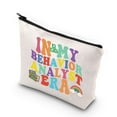 XYANFA In My Behavior Analyst Era Applied Behavior Analysis Makeup Bag ...
