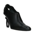 thumbnail image 1 of XYD Women Back Bow Cutout Booties Sculptural High Heel Square Toe Pumps Work Dress Formal Shoes Size 16 Black, 1 of 4