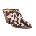 thumbnail image 1 of XYD Women Pointed Close Toe Slip-on Clog Mules Braided Trim Chunky Block Heel Slide Casual Dressy Shoes Size 9.5 Cow, 1 of 4