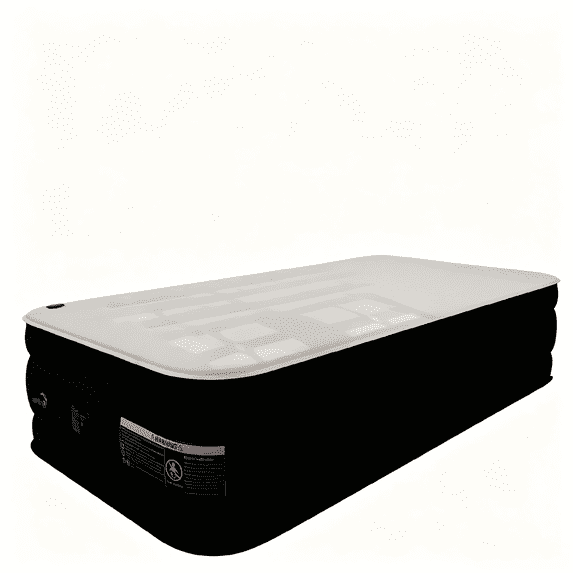 XYGOO Twin Air Mattress with Built in Pump,17" Double High Twin Size,an Air Bed with a Thick Foam Layer&Soft Surface, Travel Bed&Adult Air Mattress for Home&Camping
