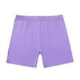 thumbnail image 1 of XYIJANI Colorful Cotton New Boxer Shorts for Girls Children's Candy Color Anti Slip Shorts for Girls Leggings (Purple,150), 1 of 3