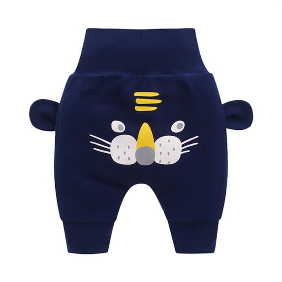 XYIJANI Newborn Baby Girls Boys Pants Spring and Autumn 1 2 Years Unisex Baby Toddler Knee Pads Long Pants (D,80)