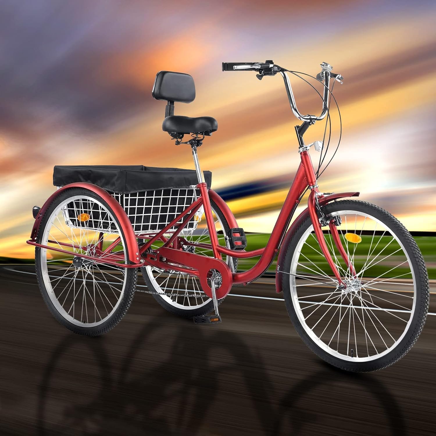 6 Speed 3 Wheel Bike