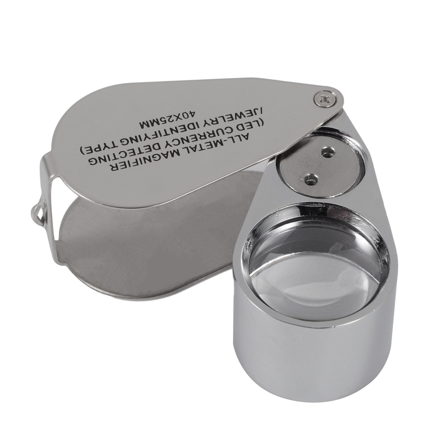 XYK 40X Full Metal Illuminated Jewelry Loop Magnifier, XYK Pocket