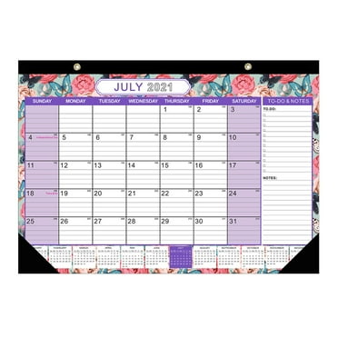 XYKA 2022 English Desktop Fresh and Portable P-endulums Calendar : 2021.7 to 2022.12 with Flip Calendar for Home office Table Desk ﻿