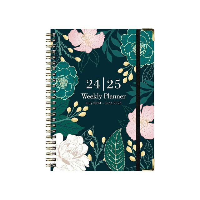 XYKA 20242025 English Notepad A5 Desktop Planner with Daily Memo