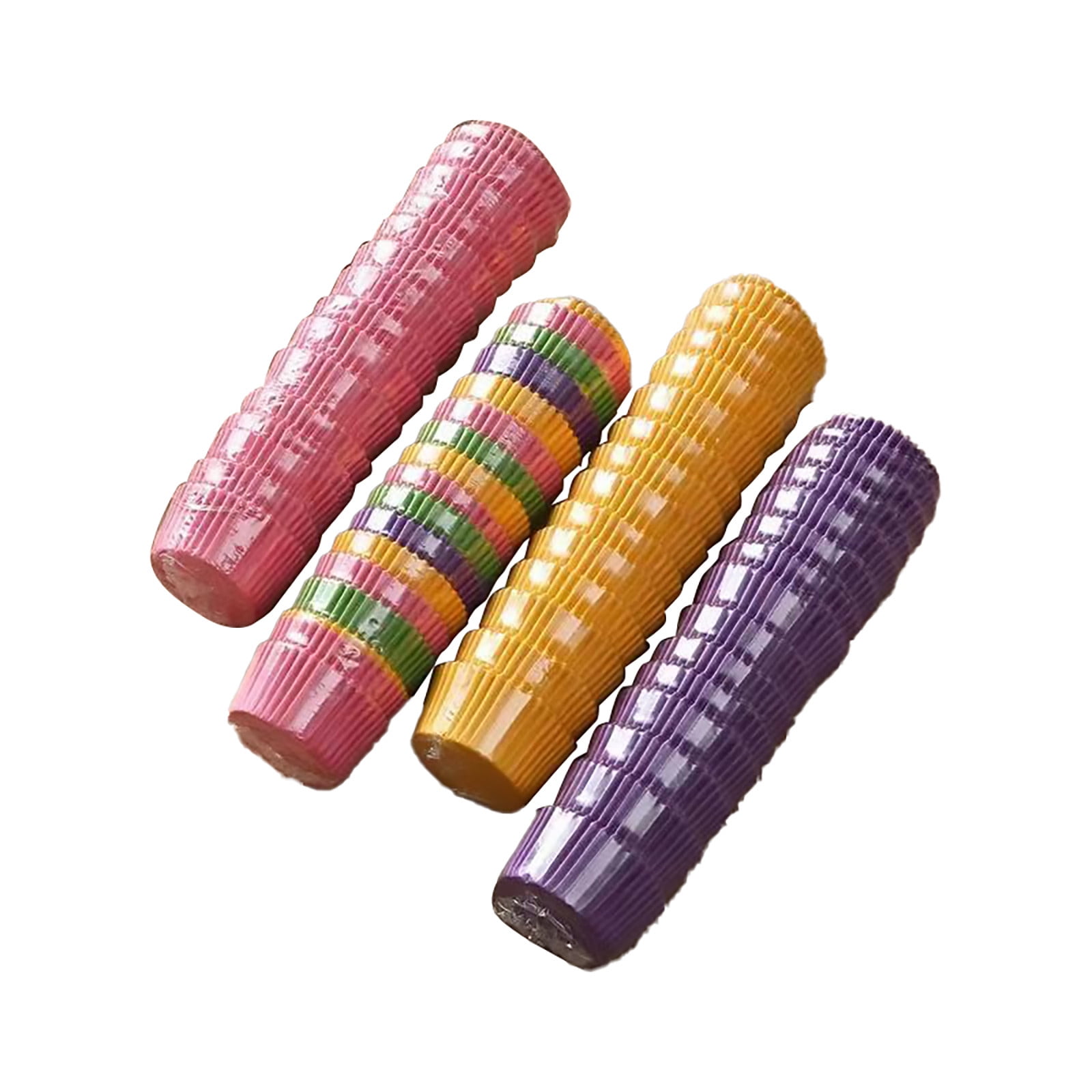 XYKA Clearance 300Pcs Paper Cupcake Tray Waxy Green Dough Egg Yolk