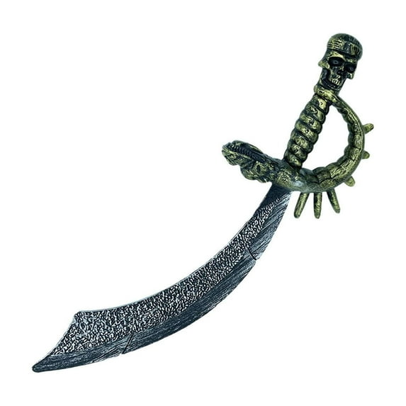 XYKA Deluxe Plastic Cutlass Prop, 6 Styles Retro Pirate Swords, Party Favor Decor, Durable & Lightweight Swashbuckling Adventure Toy, Perfect for Dress-Up, Party Favors & Gifts