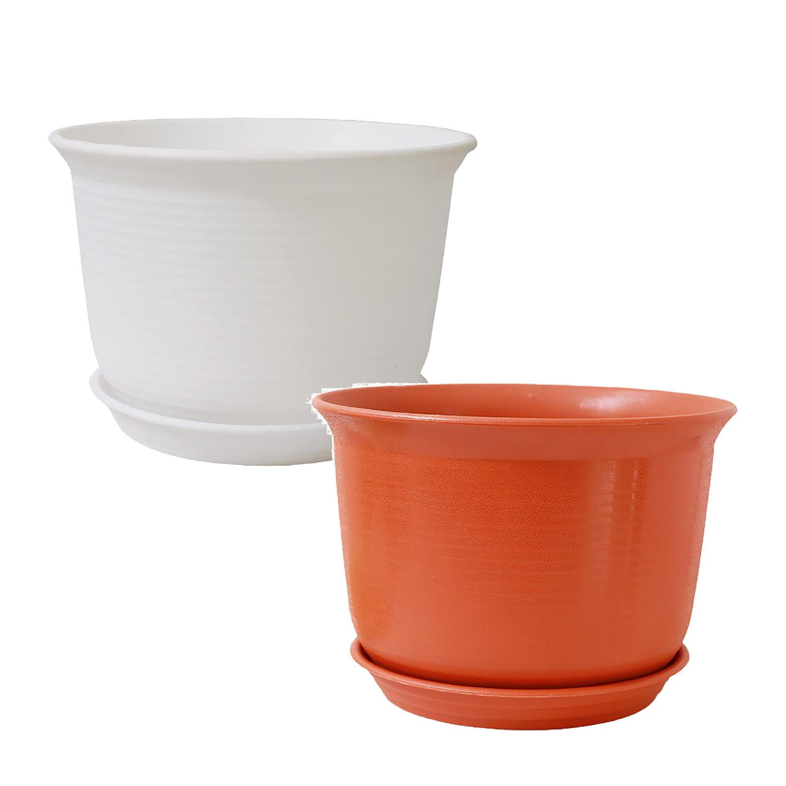 XYKA Large Planter Pot for Plants Indoor Outdoor Indoor Thicken Planter ...